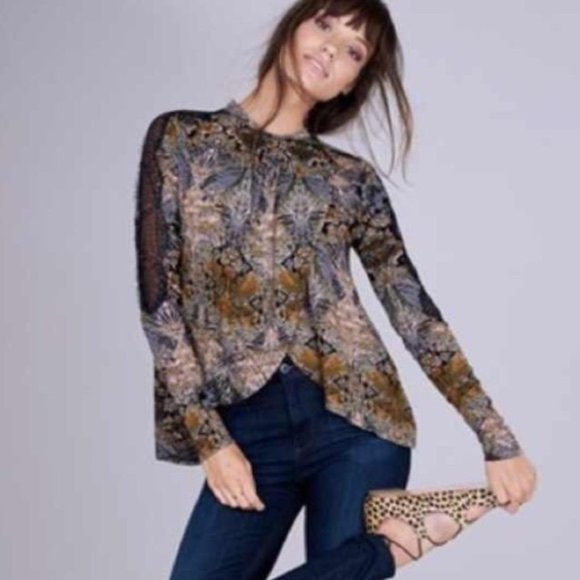 Free People New World Jersey Nouveau Top - Picture 3 of 9